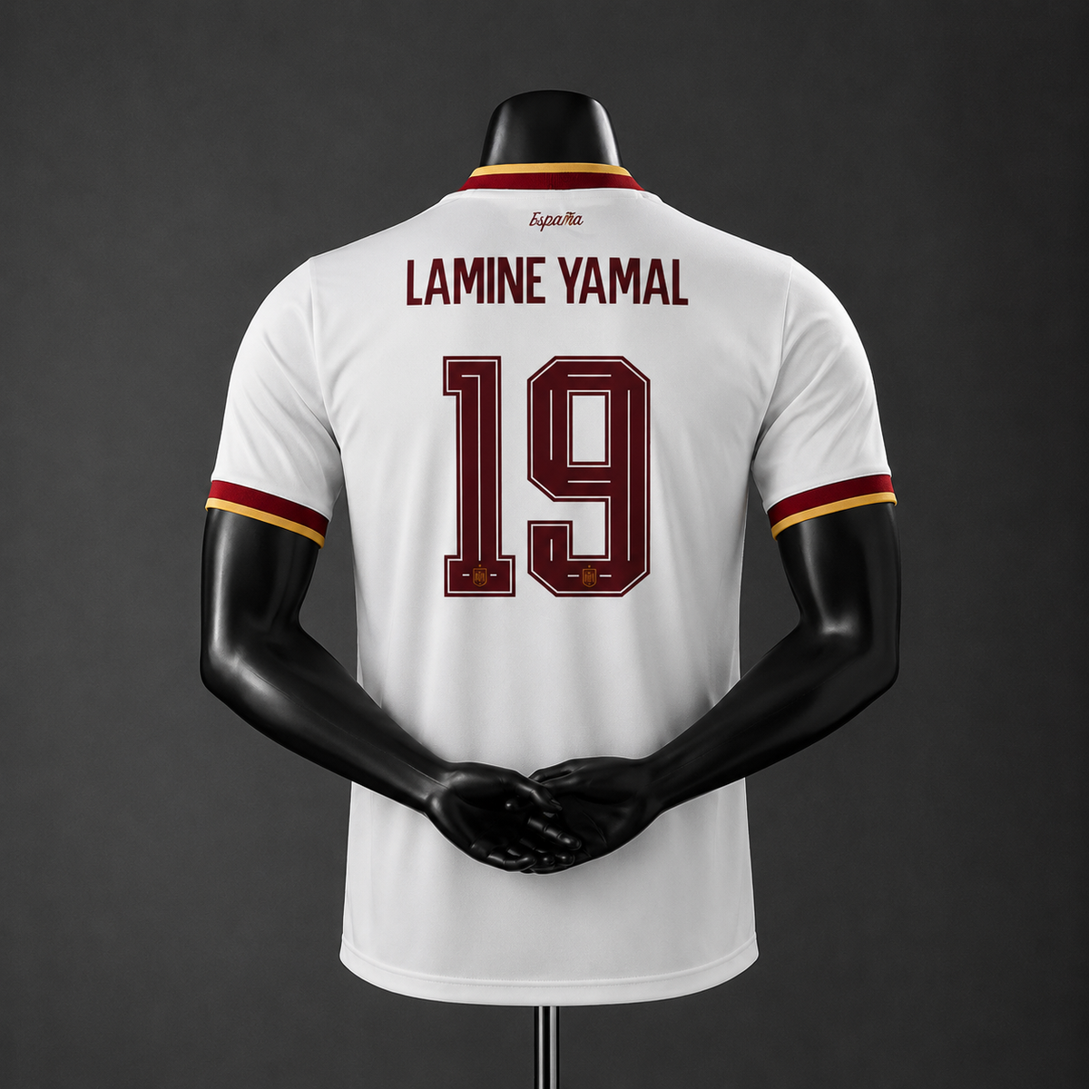 MAILLOT ESPAGNE ÉXTERIEUR LAMINE YAMAL #19